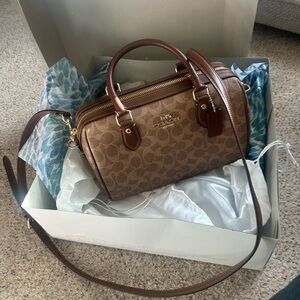Coach Brown Satchel Bag